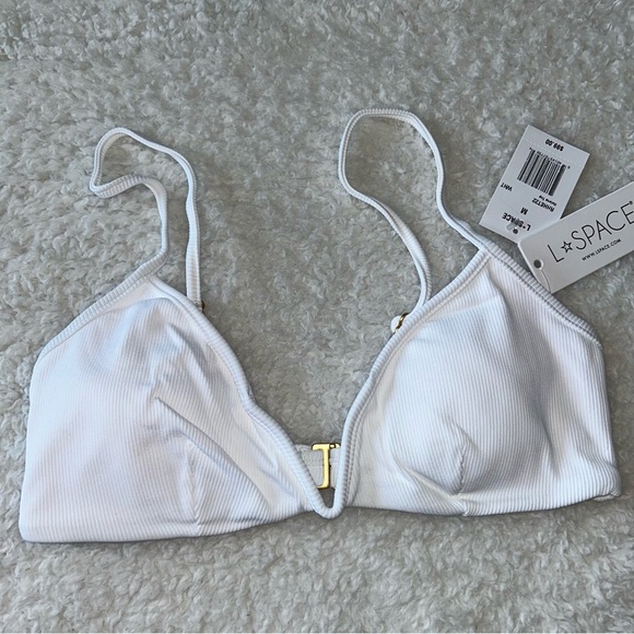 L*Space Helena Bikini Top Medium NEW - Picture 1 of 4